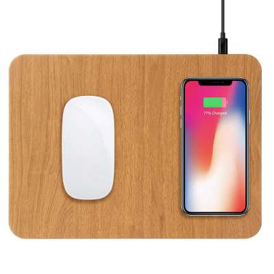 Innovation 2019 new product 7.5W QI wireless fast charging mouse pad