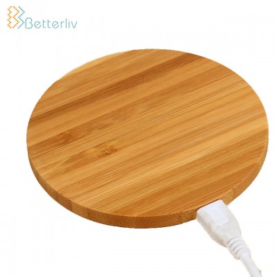 Bamboo new selling products 2018 qi wireless charger original for iphone 6