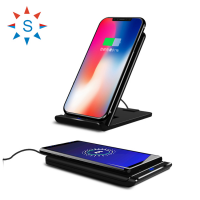 Best-selling product 3 coils inside 10W wireless quick charging charger pad