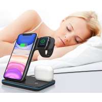 3in1 for iphone charger wireless charging new design top selling