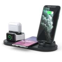 New Arrivals Best Selling Desk Stand Docking Station 3in1 Wireless Charger For Phone 11 Pro