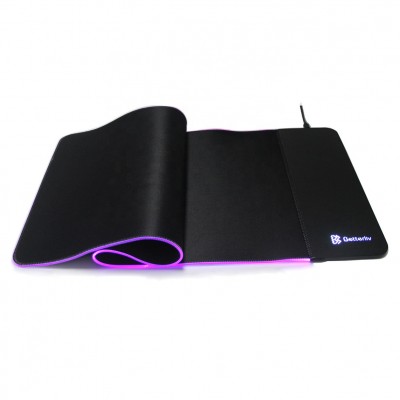 Qi Large Gaming Waterproof Extend Fast Charging RGB Mousepad Wireless Charger Mouse Pad