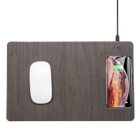 Large 2 in 1 Mouse Pad Mat Computer Mousepad With 10W Wireless Charger